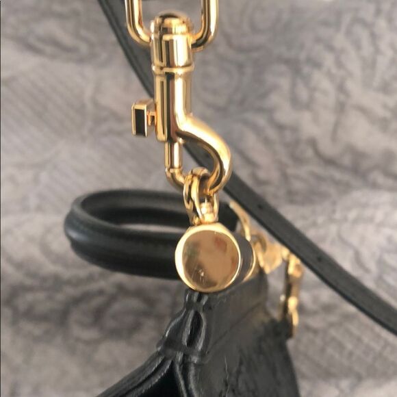 Dolce and Gabbana Miss Sicily Lambskin Lace Bag - Picture 9 of 15